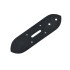 Billet BBC-7 for buckle 40mm (Black, Short)