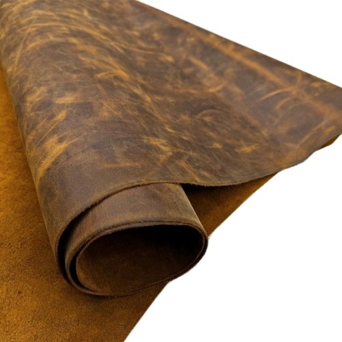 Leather Dakar Vintage Cognac 1.4-1.8mm (Crazy Horse)