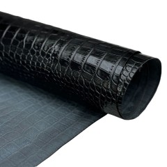 Кожа Crocco Bagon Nero 0,9-1,1mm