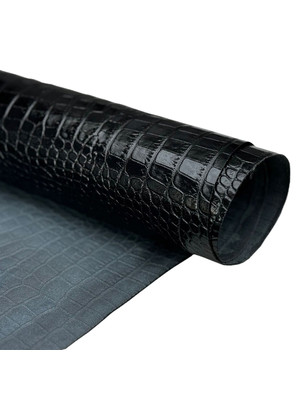 Кожа Crocco Bagon Nero 0,9-1,1мм