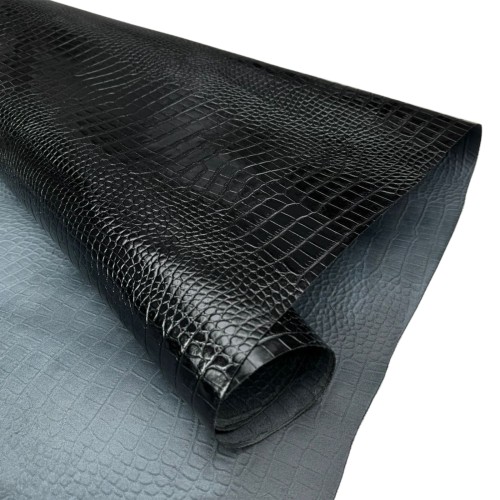Кожа Crocco Bagon Nero 0,9-1,1mm