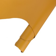 Leather Mousse Calf Crop Yellow 0.7-0.9mm