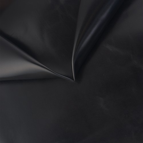 Leather Mousse Calf Nero 0.7-0.9mm