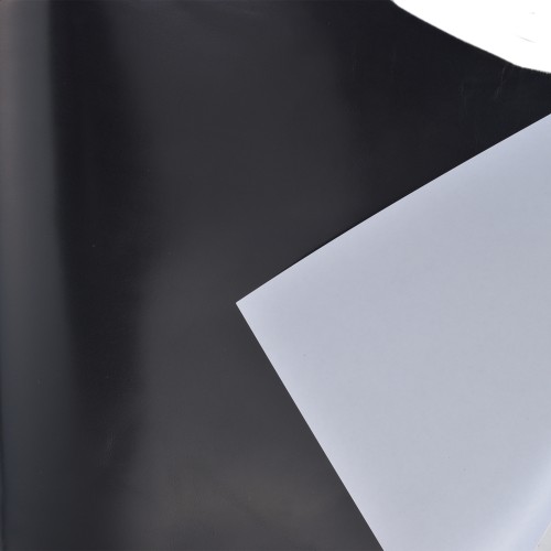 Leather Mousse Calf Nero 0.7-0.9mm