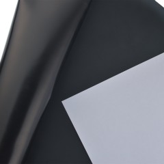 Leather Mousse Calf Nero 0.7-0.9mm