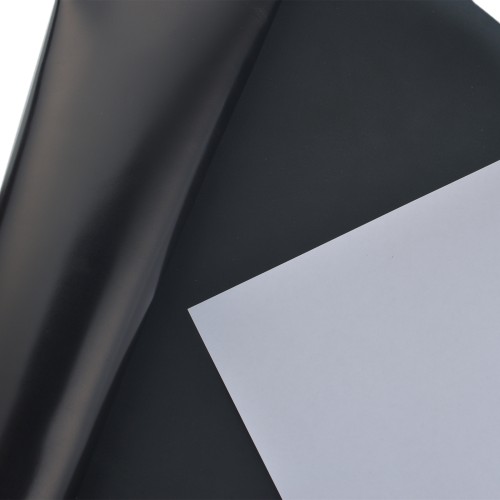 Leather Mousse Calf Nero 0.7-0.9mm