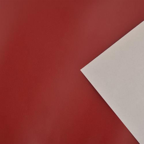 Leather Mousse Calf Vermilion Red 0.7-0.9mm