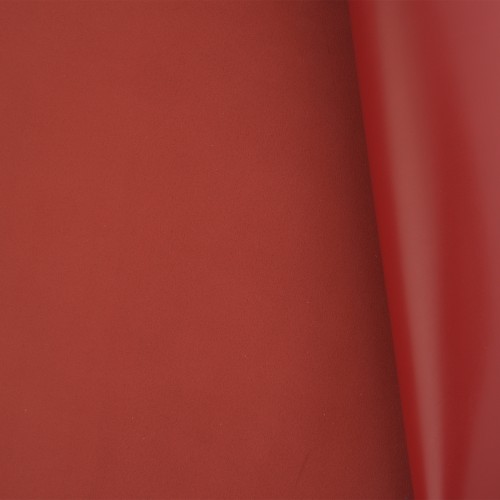 Leather Mousse Calf Vermilion Red 0.7-0.9mm