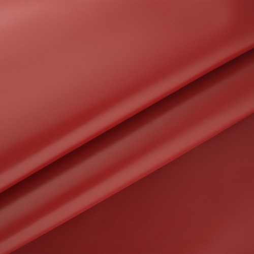 Leather Mousse Calf Vermilion Red 0.7-0.9mm