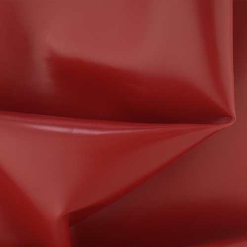 Leather Mousse Calf Vermilion Red 0.7-0.9mm