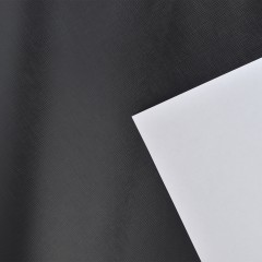 Leather Saffiano Premiato Nero 1.2-1.4mm