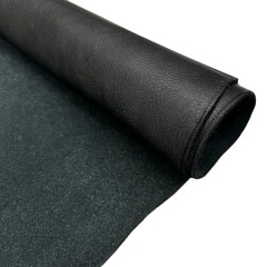 Leather Vacchetta Bull Soft Nero 1.5-1.7mm