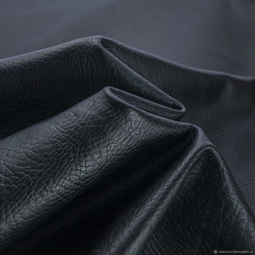 Leather Vacchetta Bull Soft Nero 1.5-1.7mm