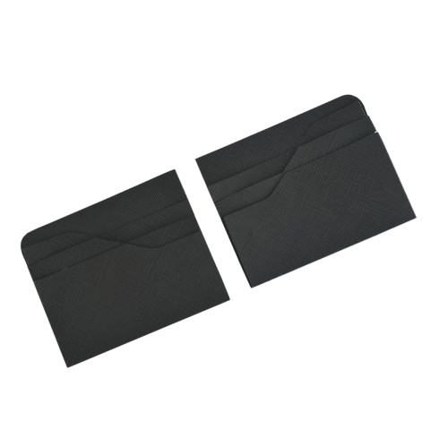 Leather kit "Cardholder Magic" (Black, Saffiano)