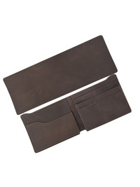 Набор кожи "Бумажник BMF" (техас тёмный)