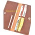 Leather kit "Longer wallet BMS" (Dark Texas)