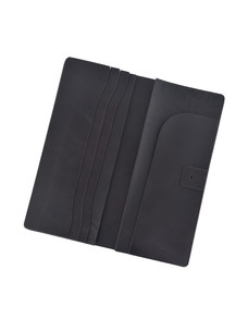 Набор кожи "Бумажник-лонгер BMS" (тёмно-корич.)