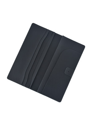 Набор кожи "Бумажник-лонгер BMS" (чёрный)