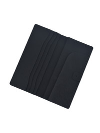 Набор кожи "Бумажник-лонгер BMS" (чёрный, сафьяно)