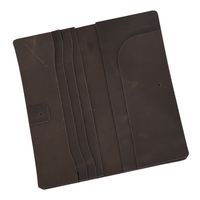 Leather kit "Longer wallet BMS" (Dark Texas)