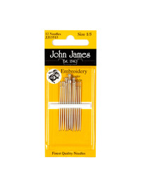 Иглы John James Embroidery (для вышивания)