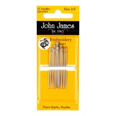 Needles John James Embroidery