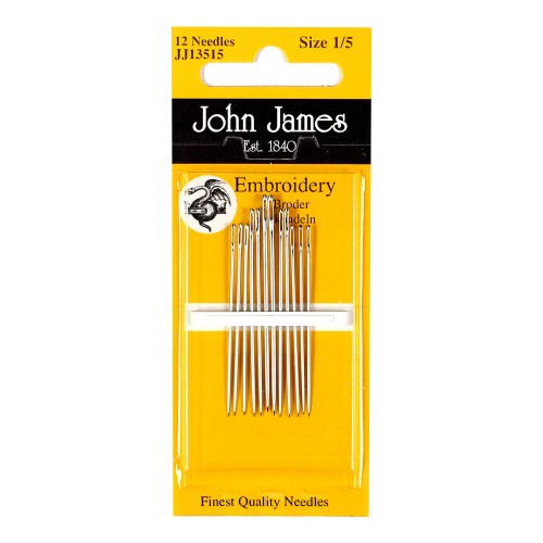 Needles John James Embroidery