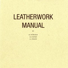 Book "Leatherwork Manual" (Stohlman A.)