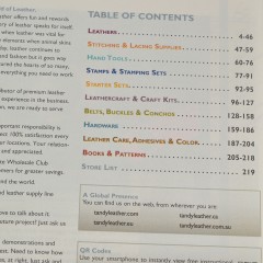 Tandy Leather Buyer's Guide