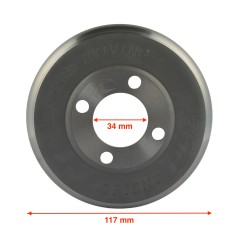 Bell blade Eagle 117x54mm