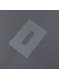 Прозрачная вставка с окном (60 x 90 мм)