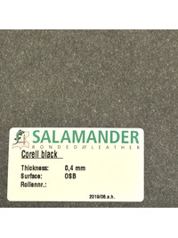 Кожкартон Salamander 1,0мм (33х150см, чёрн.)