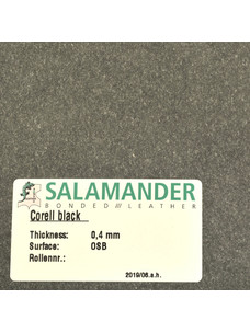 Кожкартон Salamander 0,8мм (33х150см, чёрн.)