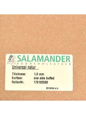 Кожкартон Salamander 1,0мм (33х144см, натур.) Кожкартон Salamander 1,0мм (33х144см, натур.)