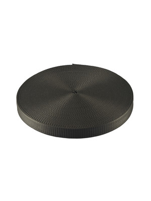 Стропа-лента TBS 25мм (чёрный)