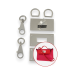 24/24 bag hardware Kit PRO (Chrome)
