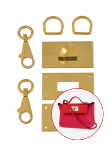 Комплект PRO фурнитуры для сумки 24/24 (золото)