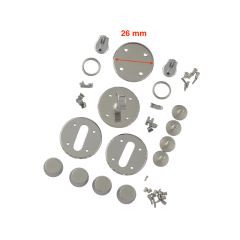 Lindy bag 26 hardware Kit PRO (Chrome)