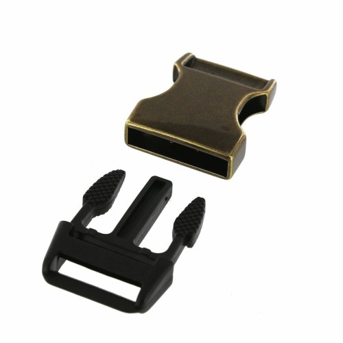 Side release buckle BG-8606 26mm (Antique Brass)