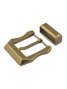 Пряжка литая BR-104BQ 40мм со шлёвкой (ст. латунь)