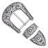 Buckle with loop "Floral Diablo" 38mm