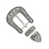 Buckle with loop "Floral Beumont" 25mm
