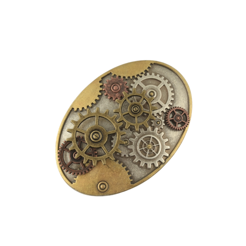 Buckle "Steampunk Gear Trophy" 38mm