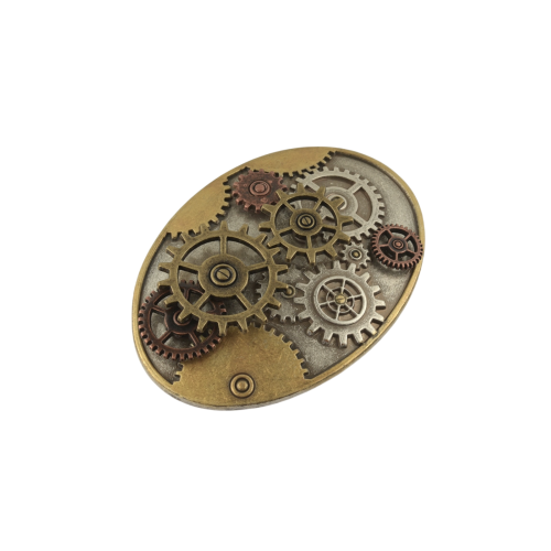 Buckle "Steampunk Gear Trophy" 38mm