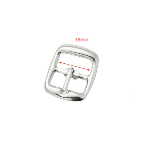 Rounded Buckle ST-120 16mm (Nickel)