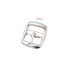 Rounded Buckle ST-120 16mm (Nickel)