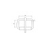 Buckle welded ST-1407 16mm (Antique Brass)