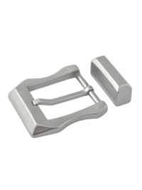 Пряжка SS-104Q 40мм со шлёвкой (нерж.)