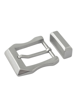 Пряжка SS-104Q 40мм со шлёвкой (нерж.) Пряжка SS-104Q 40мм со шлёвкой (нерж.)