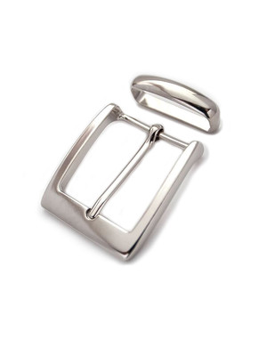 Пряжка ZAC-2045 со шлевкой 35мм (никель)